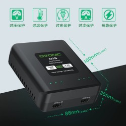 Cargador Ovonic D15 dual channel 1S-3S LiPo
